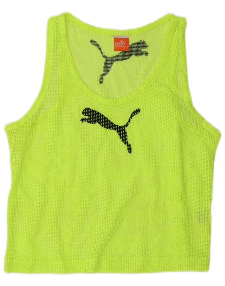 Женский оверсайз-жилет с рисунком Puma UK 10, маленький зеленый