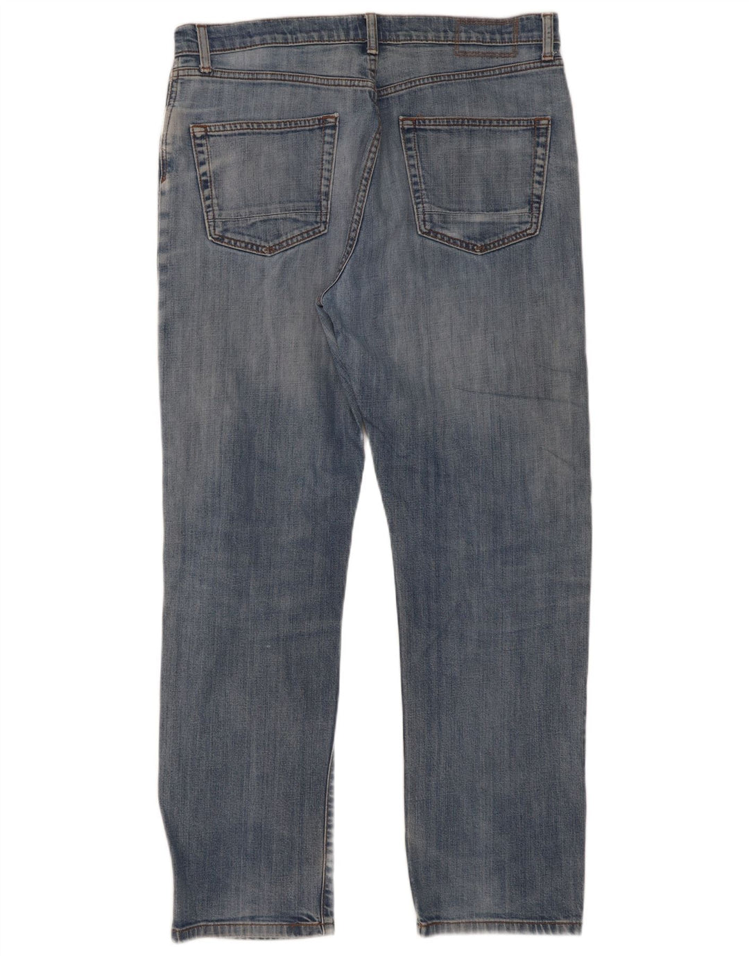 Мужские зауженные джинсы Marks & Spencer W34 L31 синие, хлопок