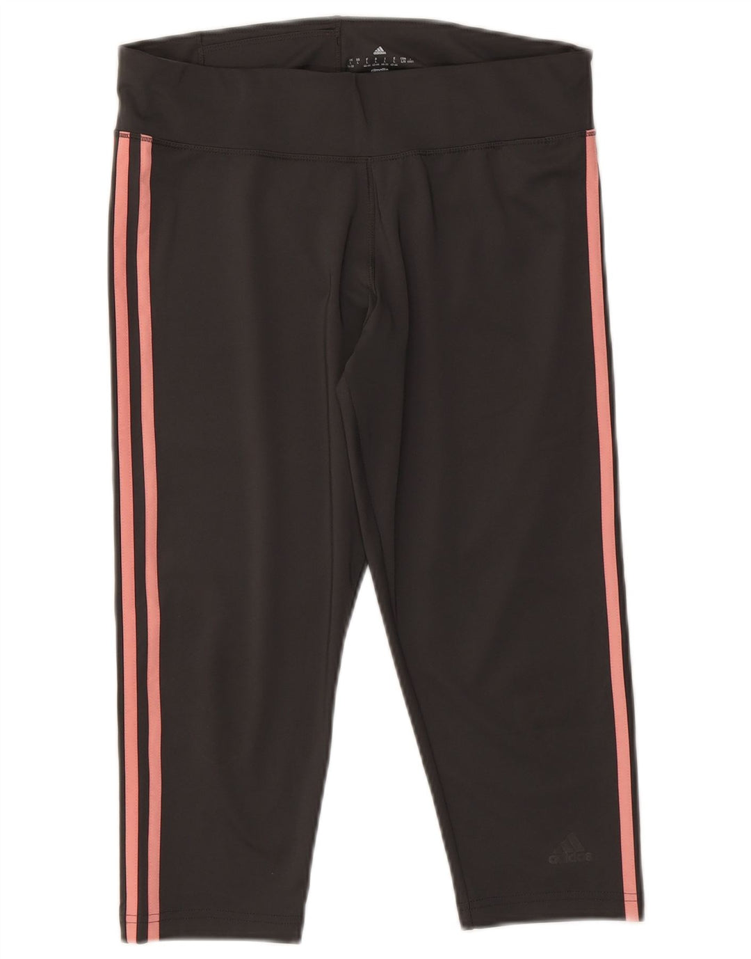 Женские леггинсы-капри Adidas Climalite UK 16/18, большой серый полиэстер