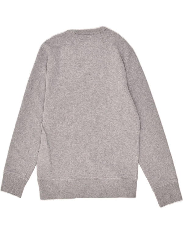 Мужской свитер с рисунком LEVI'S джемпер 2XS серый хлопок