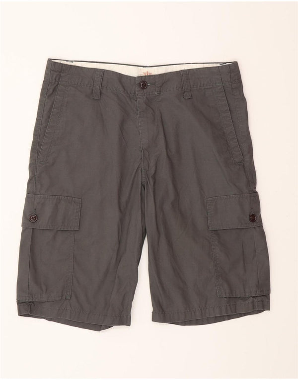 Мужские шорты-карго Dockers W32, хлопковые, среднего серого цвета