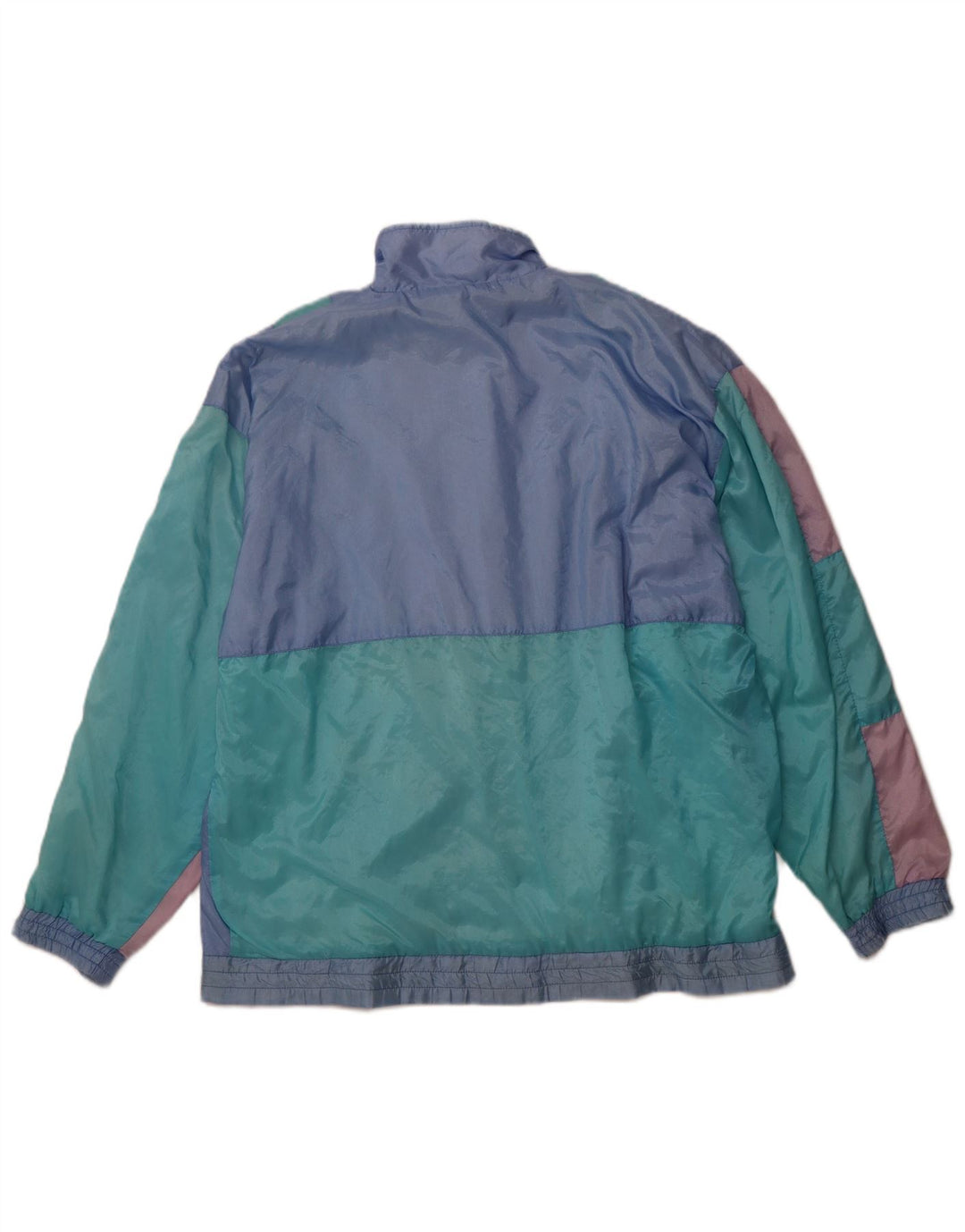 Мужской спортивный костюм VINTAGE, верхняя куртка XL, синяя с цветными блоками