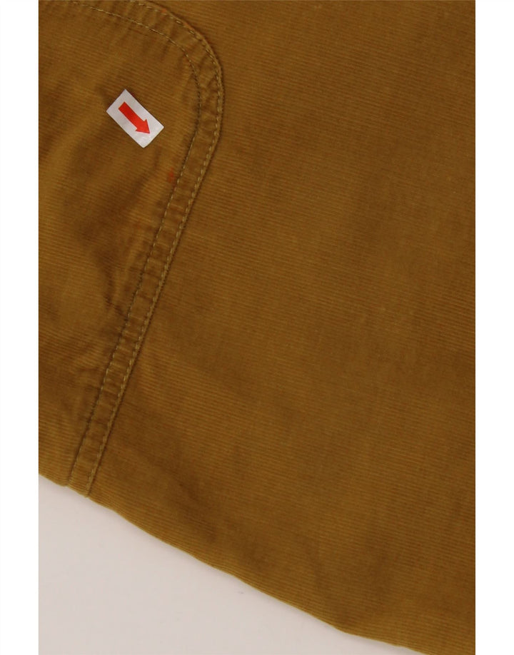 Женская мини-вельветовая юбка WHITE STUFF UK 12, средний W32, желтый хлопок