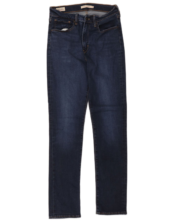 Женские прямые джинсы Levi's 724 с высокой посадкой W30 L32 Темно-синие из лиоцелла