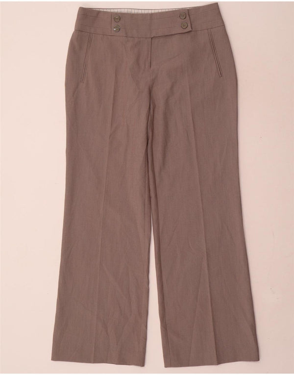 Женские повседневные широкие брюки Marks & Spencer UK 12 Medium W30 L31 Серые