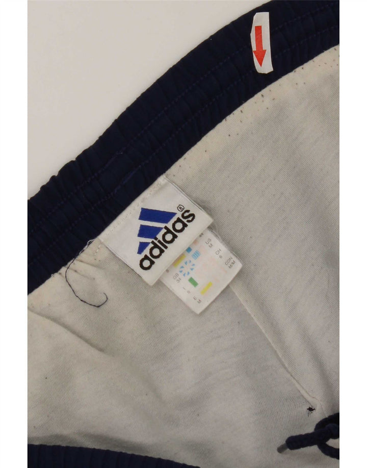 Мужские спортивные брюки Adidas XL темно-синие из полиэстера