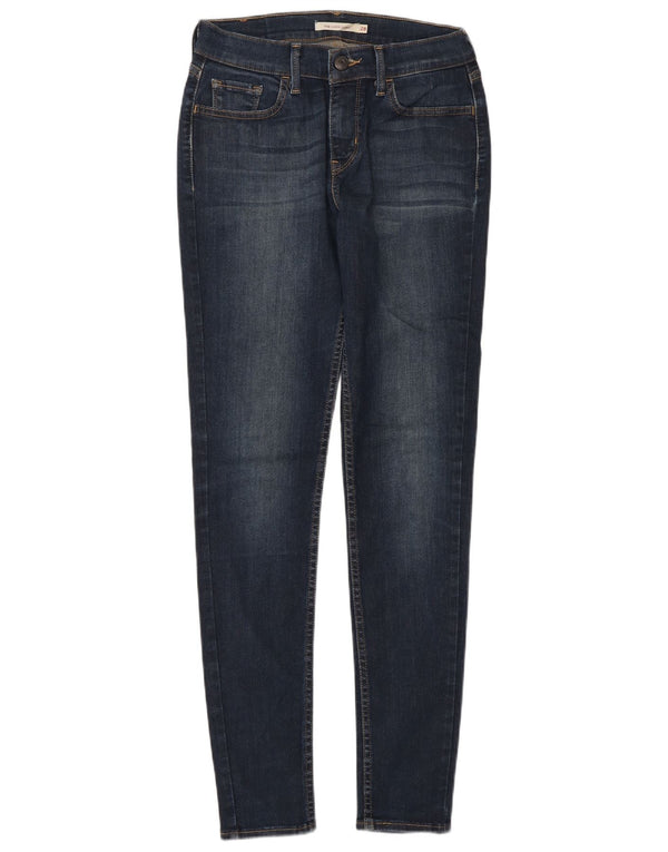 Женские джинсы LEVI'S 710 Super Skinny W28 L30 Темно-синие, хлопок