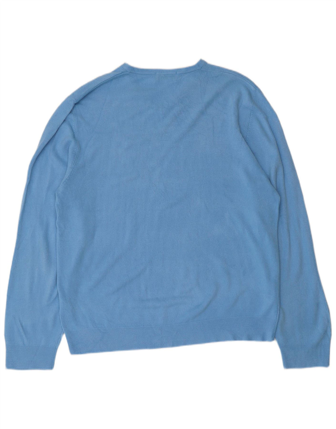 Мужской джемпер с v-образным вырезом Marks & Spencer Blue Harbour, XL, акрил