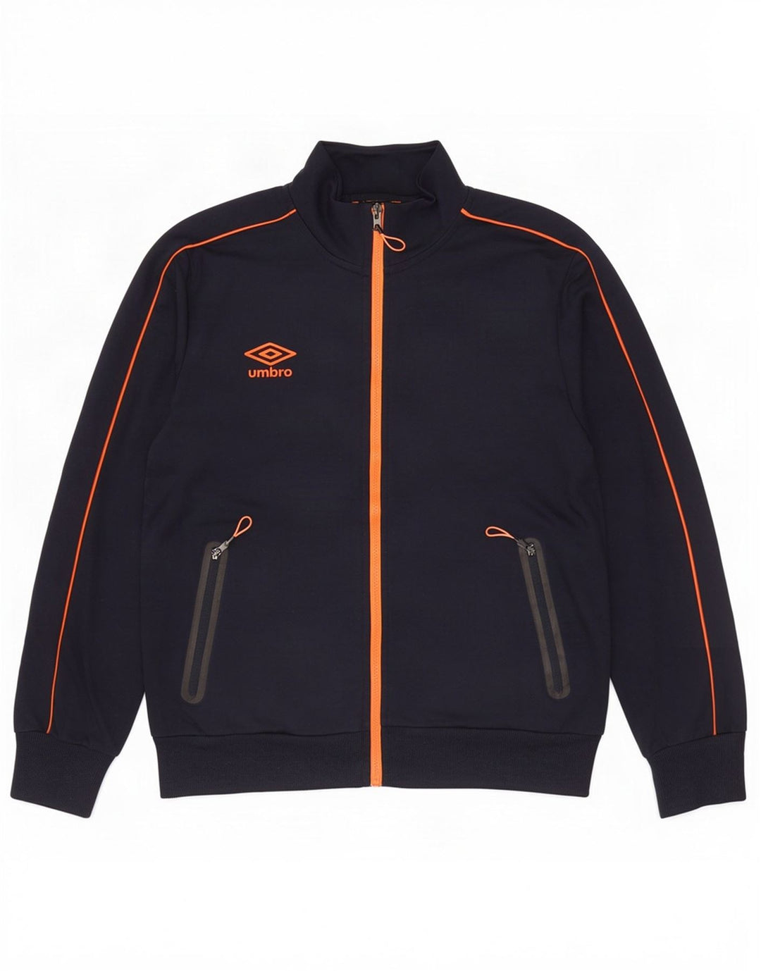Мужской спортивный костюм Umbro, верхняя куртка, средний темно-синий, полиэстер