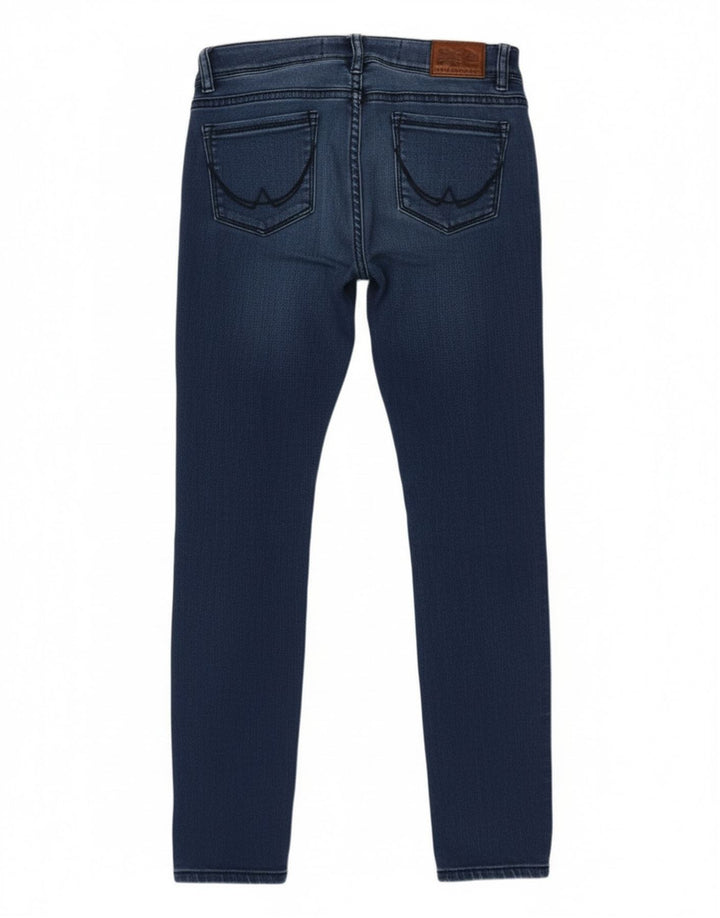 SUPERDRY Womens Jegging Jeans W26 L30 Blue Cotton