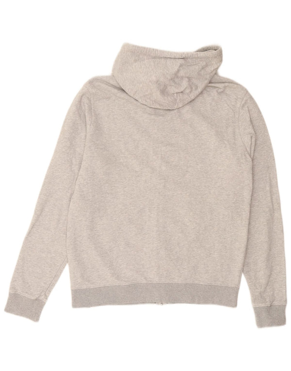 Scotch & Soda Womens Zip Hoodie Sweater UK 16 Large Grey Cotton