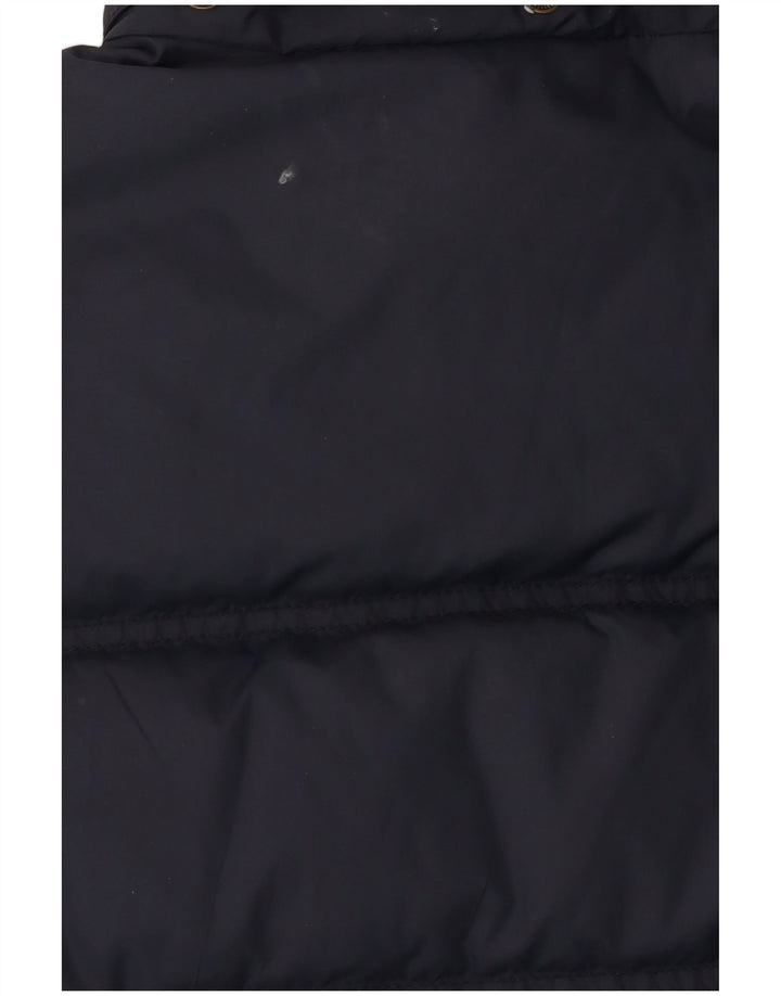 Женский стеганый жилет JACK WILLS UK 10, маленький размер, темно-синий, нейлон