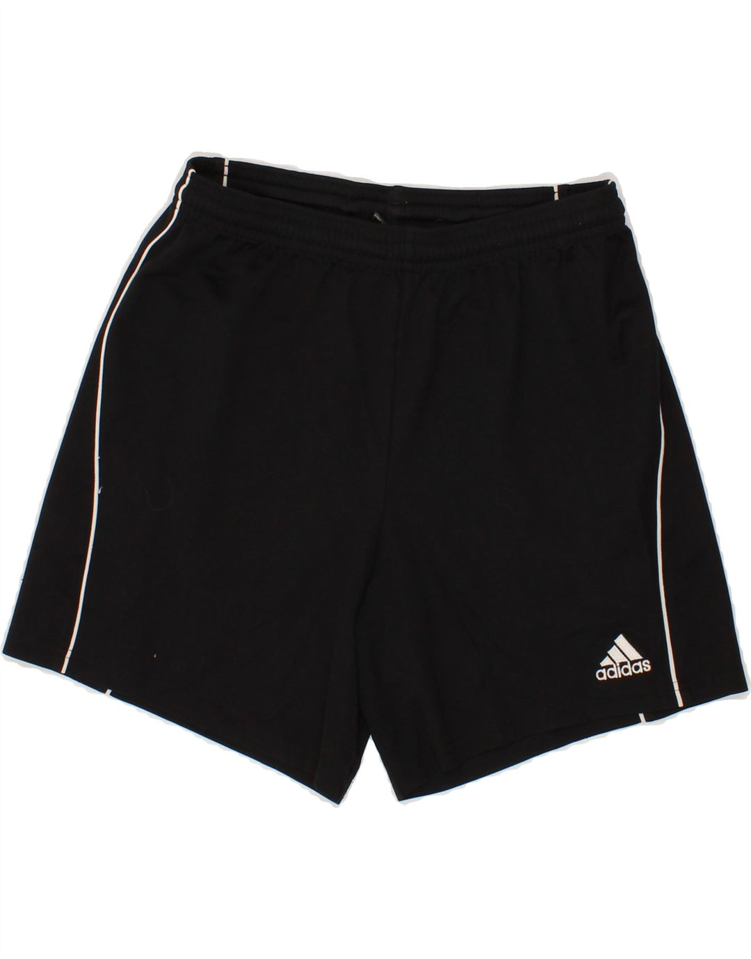 ADIDAS Boys Sport Shorts 13-14 Years  Black Polyamide Vintage Adidas and Second-Hand Adidas from Messina Hembry 