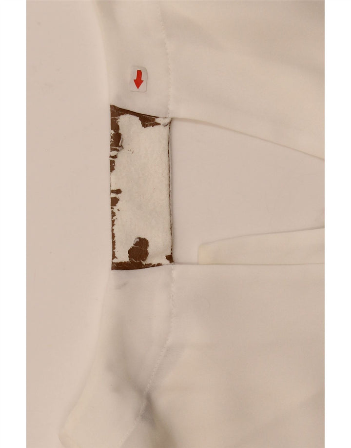 Женская блузка без рукавов Zara UK 18 XL, белая
