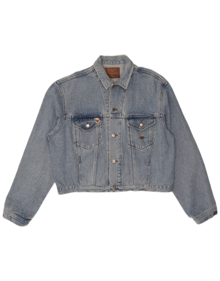 Женская джинсовая куртка оверсайз El Charro UK 18 XL, синяя, хлопок