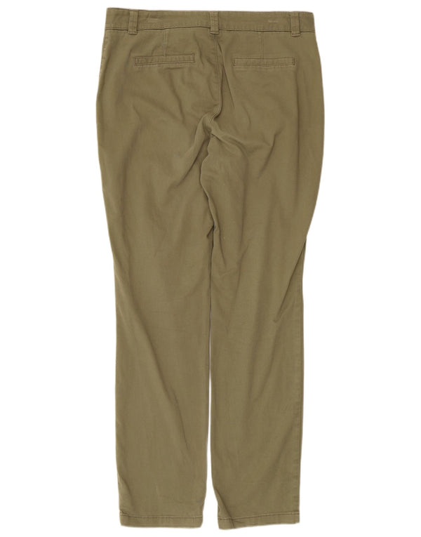 Женские прямые брюки-чиносы Monsoon UK 12, средние W34 L30, хаки