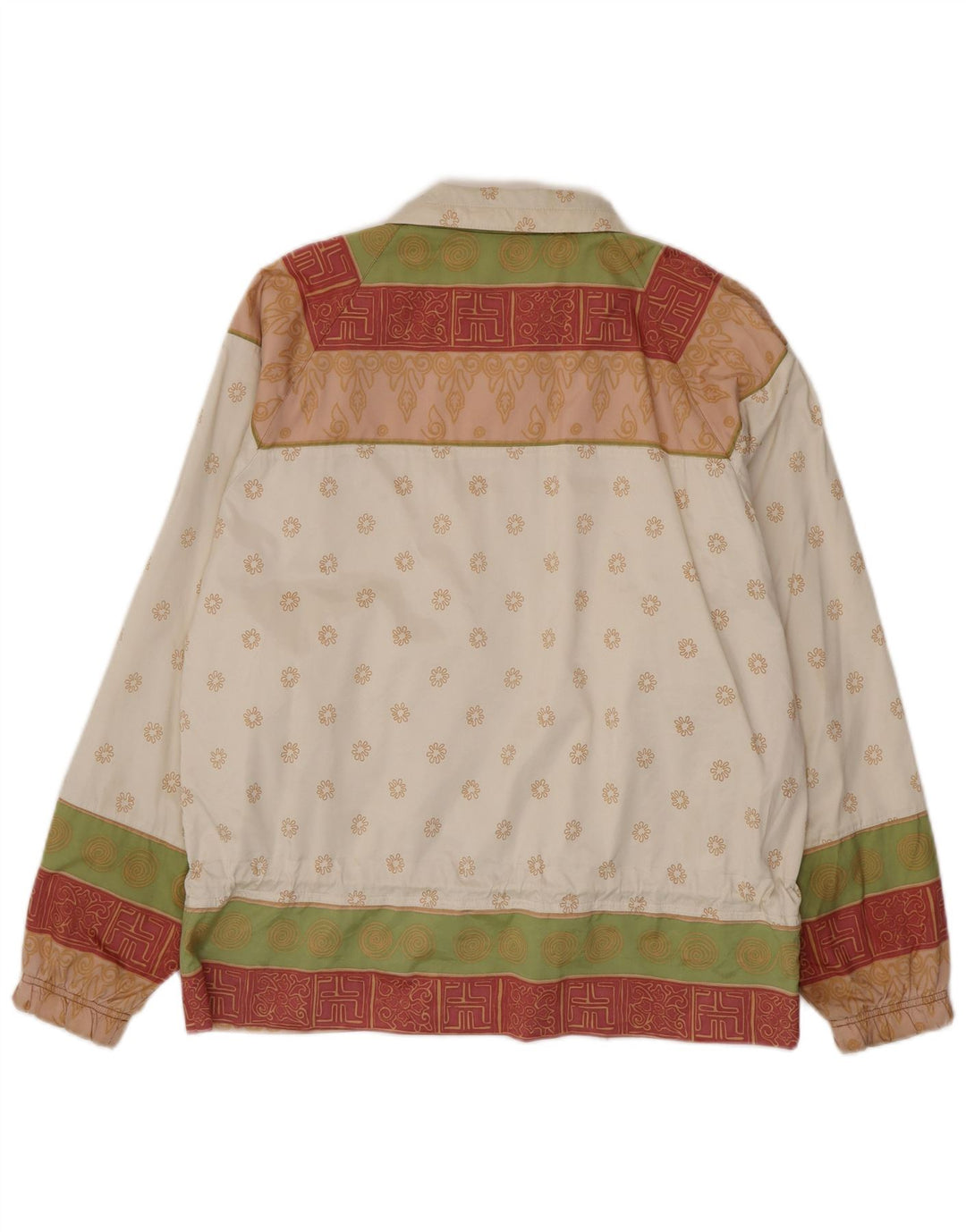 Женский бомбер HEAD UK 20 2XL Белый с цветочным принтом