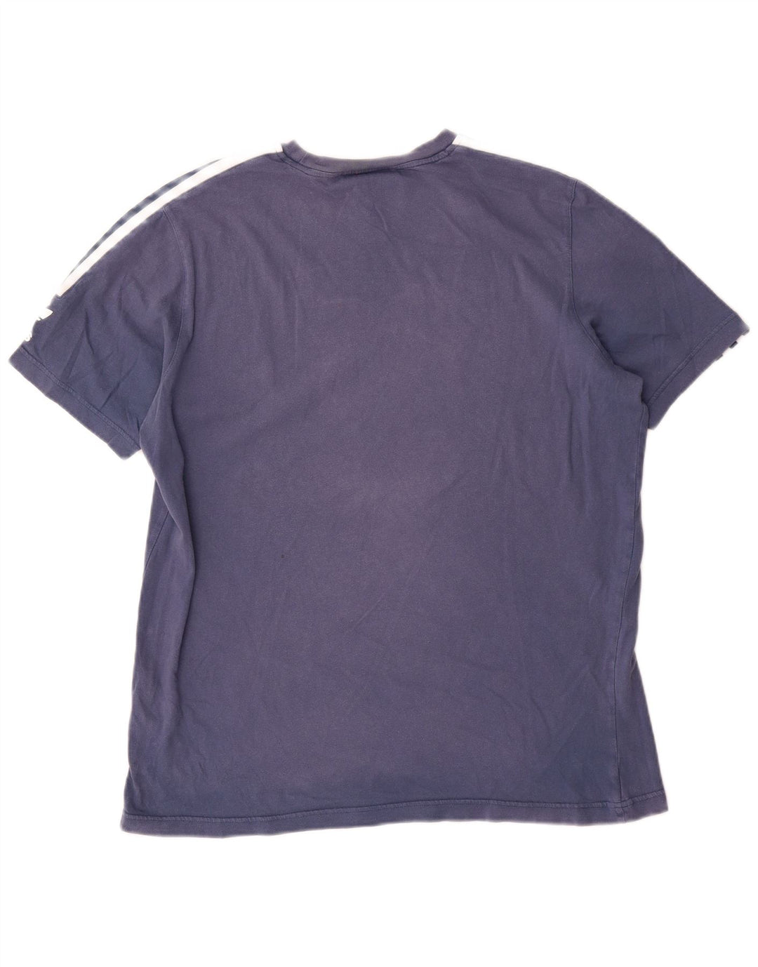 Мужская футболка с рисунком Adidas Top Medium Blue Cotton
