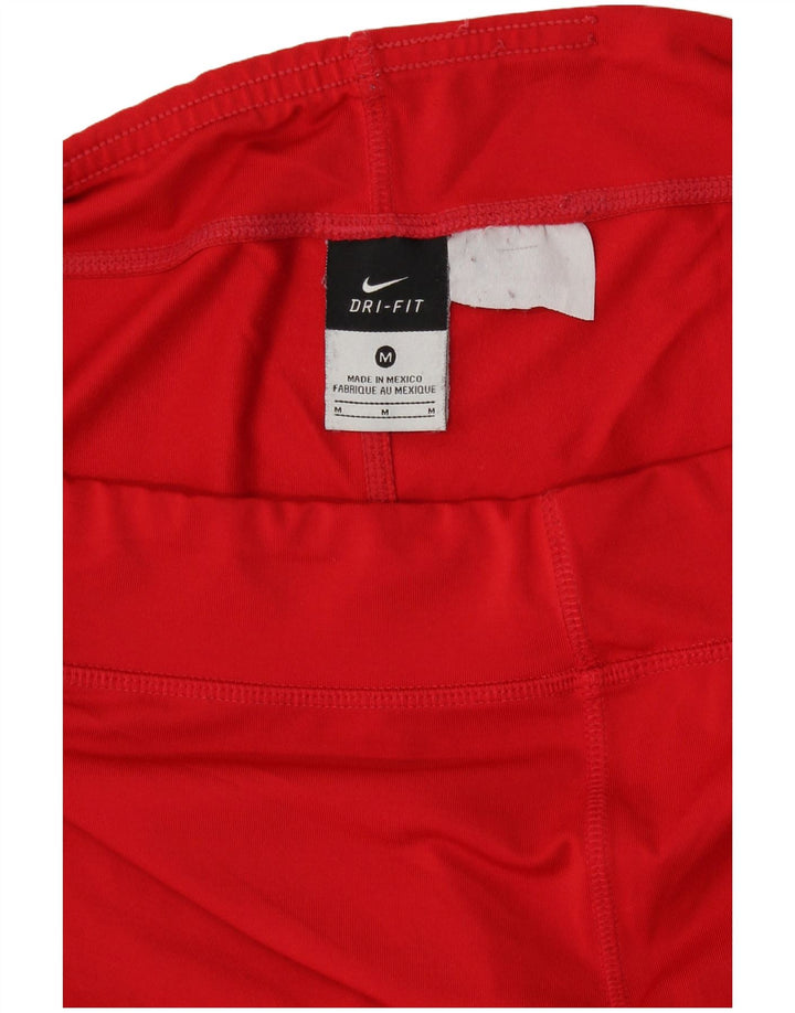 Женские спортивные шорты NIKE Dri Fit UK 14, средние красные