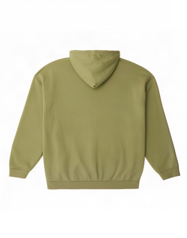 Женский джемпер с капюшоном Adidas Oversized с рисунком UK 16, большой зеленый хлопок