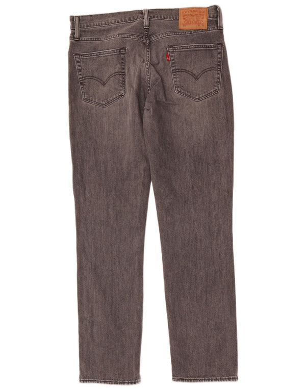 Мужские джинсы Levi's 511 Slim W33 L32 Серые хлопковые