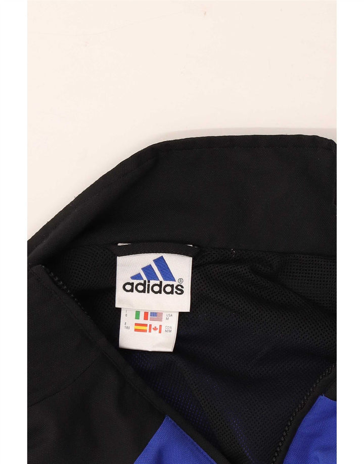 Мужская верхняя куртка Adidas Climacool с графическим принтом, Великобритания 40/42, средний синий