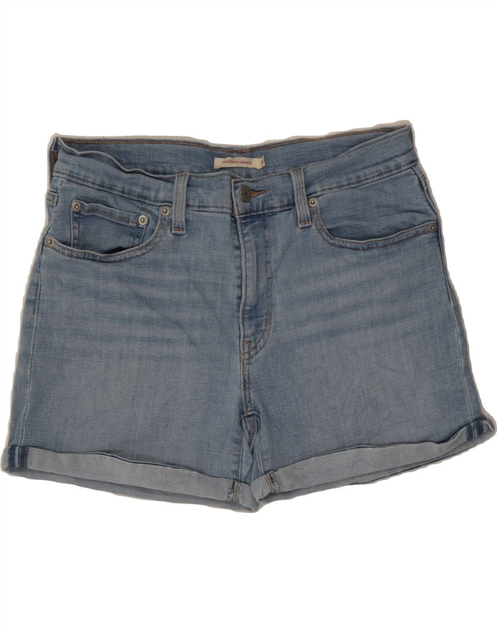 LEVI'S Womens Denim Shorts W30 Medium Blue Cotton Vintage Levi's and Second-Hand Levi's from Messina Hembry 