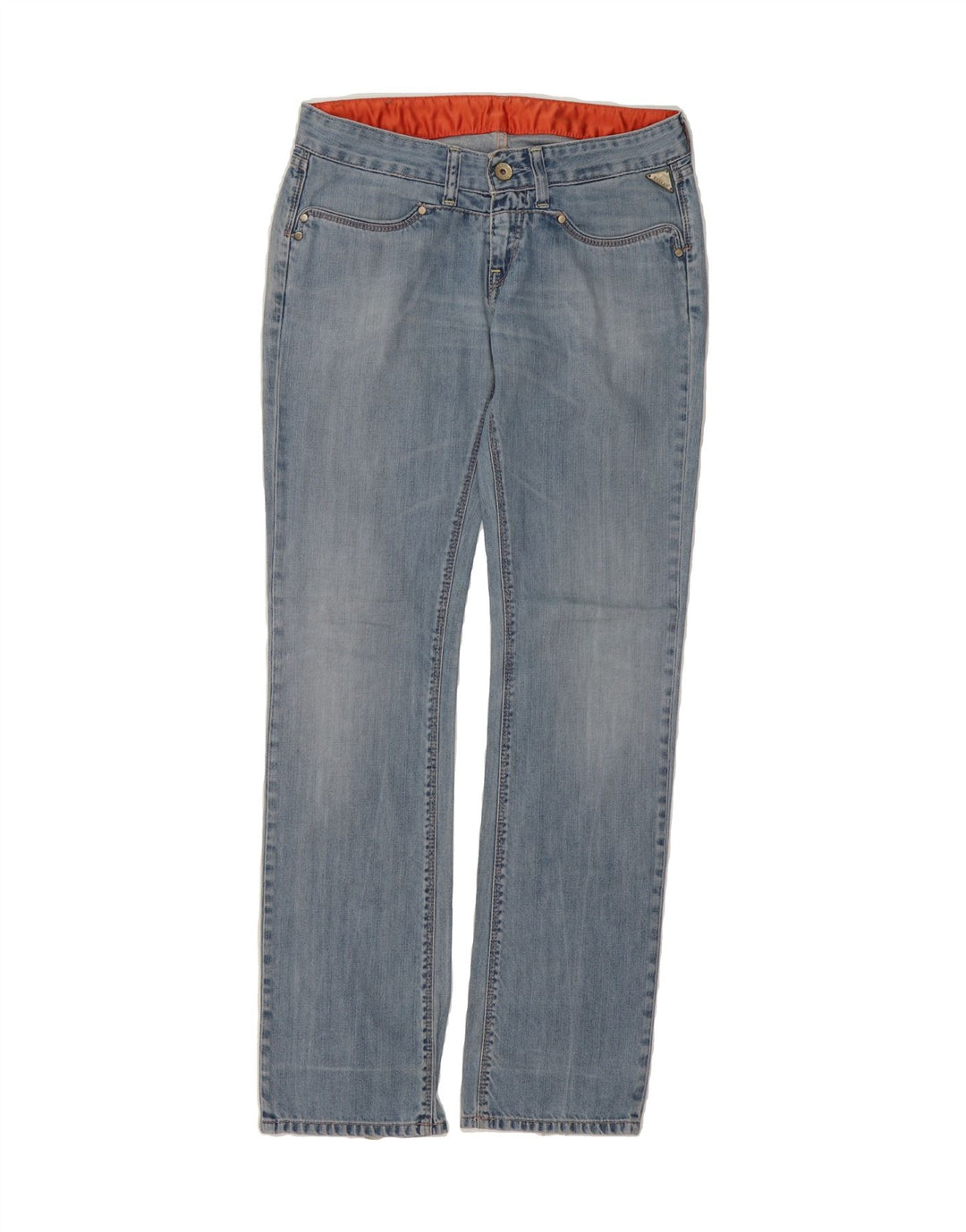 REPLAY Womens Straight Jeans W28 L34 Blue Cotton Vintage Replay and Second-Hand Replay from Messina Hembry 