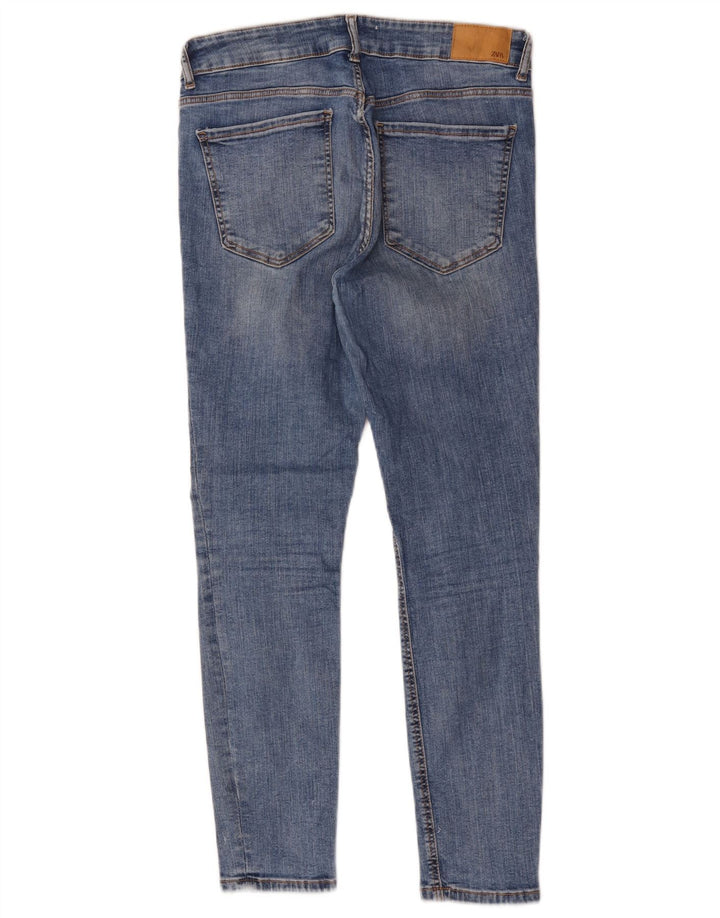 Женские джинсы скинни Zara EU 40 Medium W30 L27 Синие