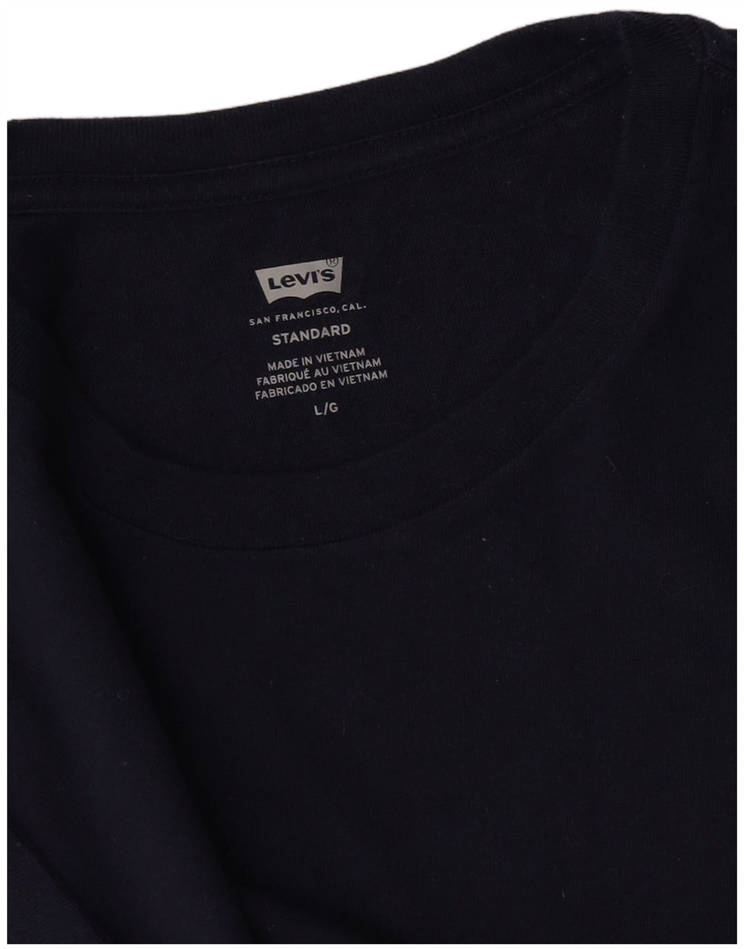 Мужская футболка Standard LEVI'S, большая, темно-синяя
