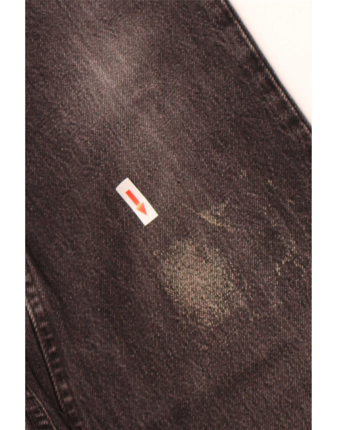 Женские потертые прямые джинсы Levi's 901 W28 L27, серый хлопок