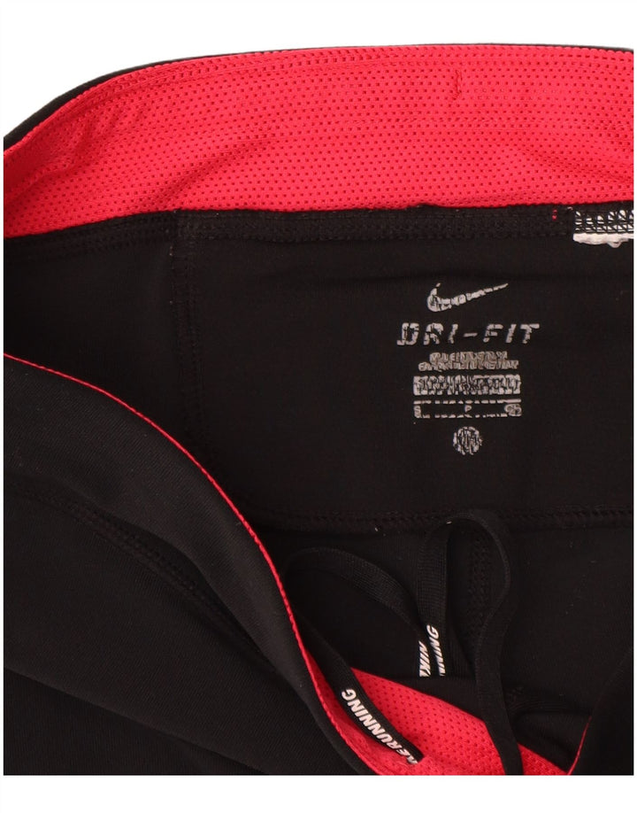 Женские леггинсы-капри Nike Dri Fit UK 10, маленькие черные