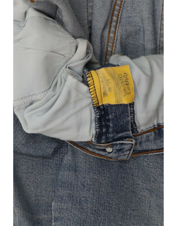 Мужские прямые джинсы Wrangler Texas W38 L34, синий хлопок