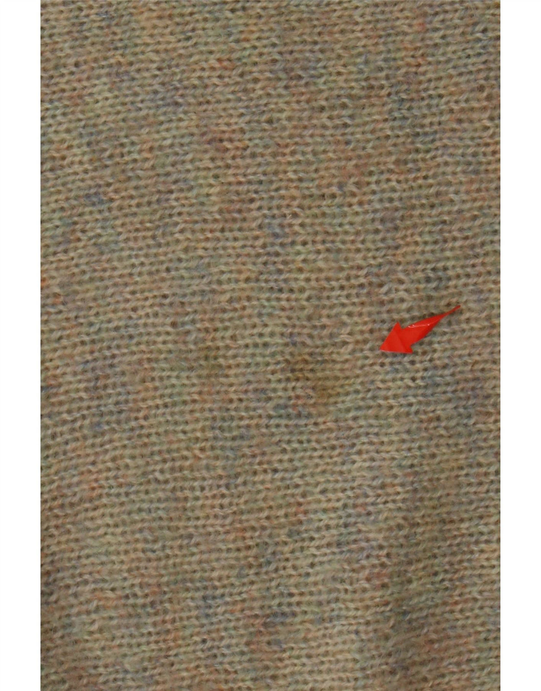 ВИНТАЖНЫЙ женский свитер с вырезом «лодочка», Великобритания, 14, большой, разноцветный, в крапинку