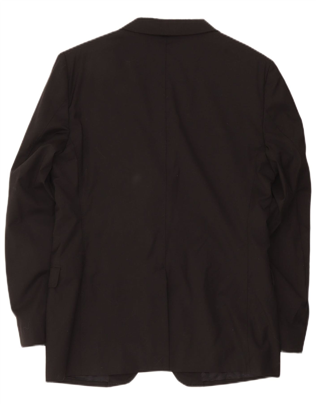 Мужской пиджак Massimo Dutti на 2 пуговицах EU 54 XL, черная шерсть