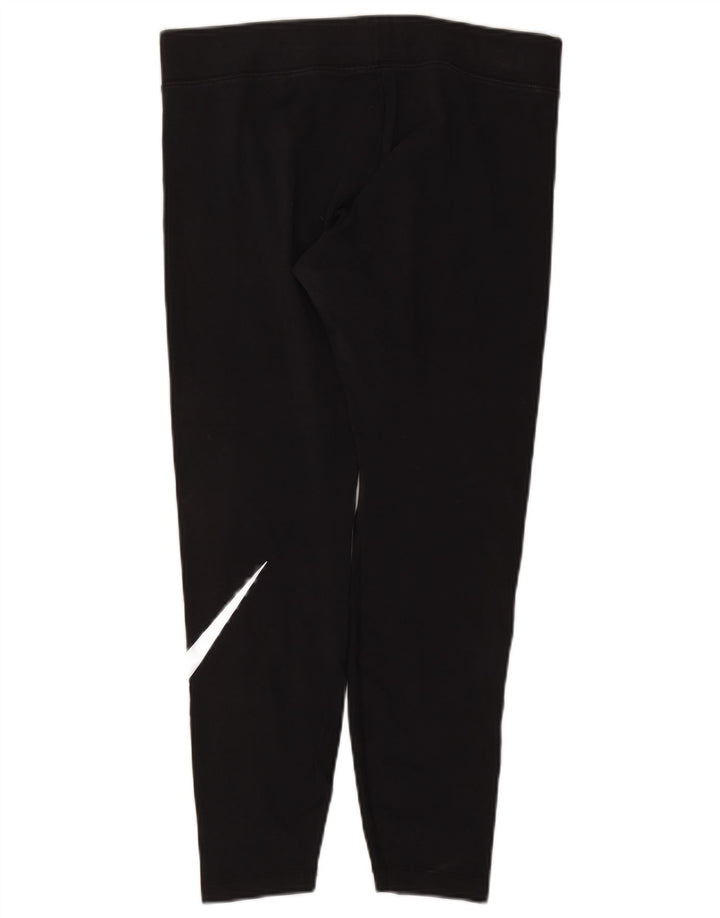 Женские леггинсы с рисунком Nike UK 6 XS, черные