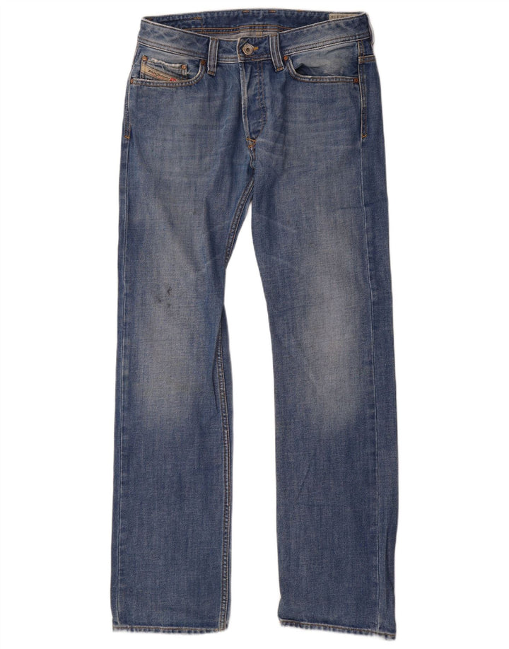 Мужские прямые джинсы Diesel Viker W32 L34, синие, хлопок