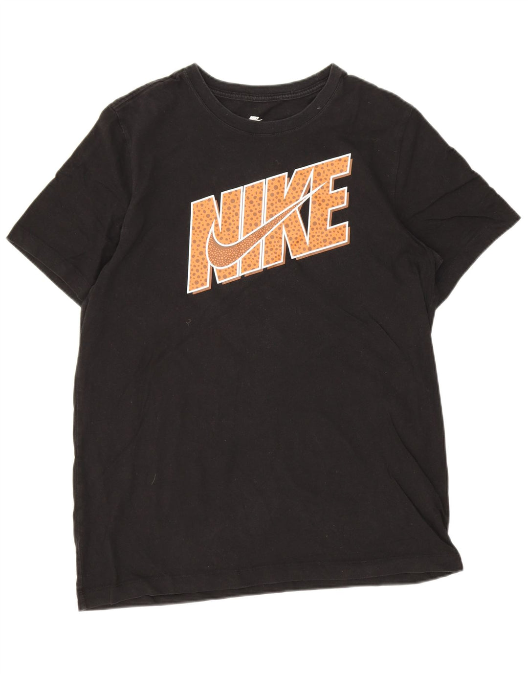 Мужская футболка с рисунком Nike, большой черный хлопок