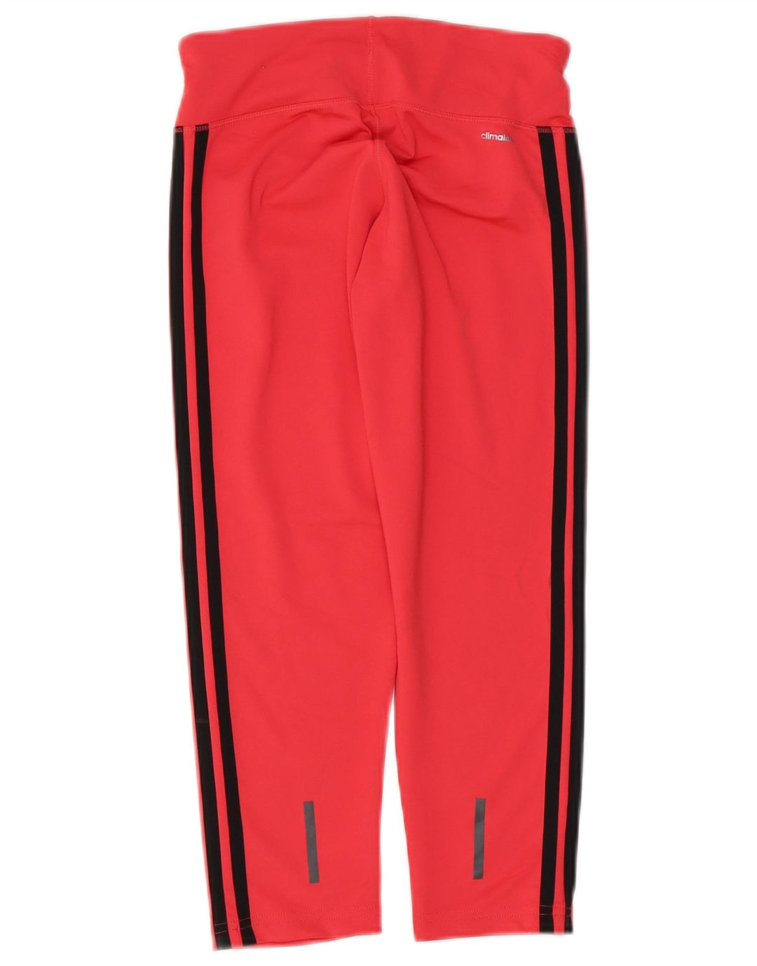 Женские леггинсы-капри Adidas UK 4/6 XS, розовый полиэстер