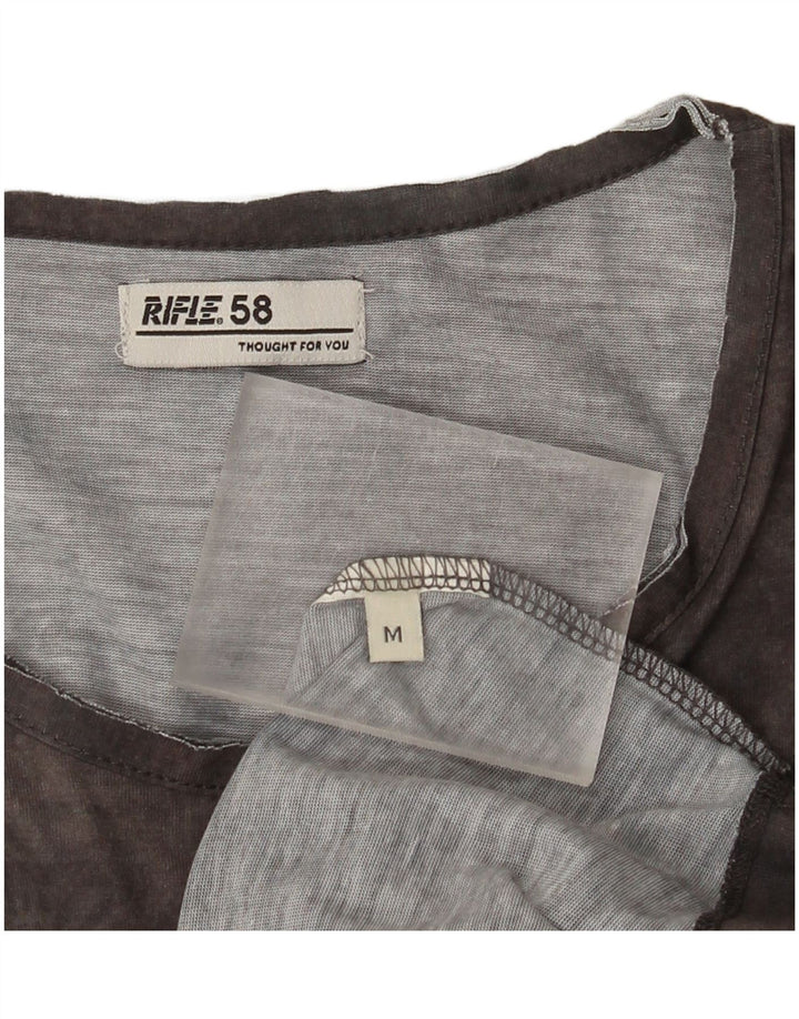 Мужская футболка с рисунком Rifle Top Medium Grey Tie Dye