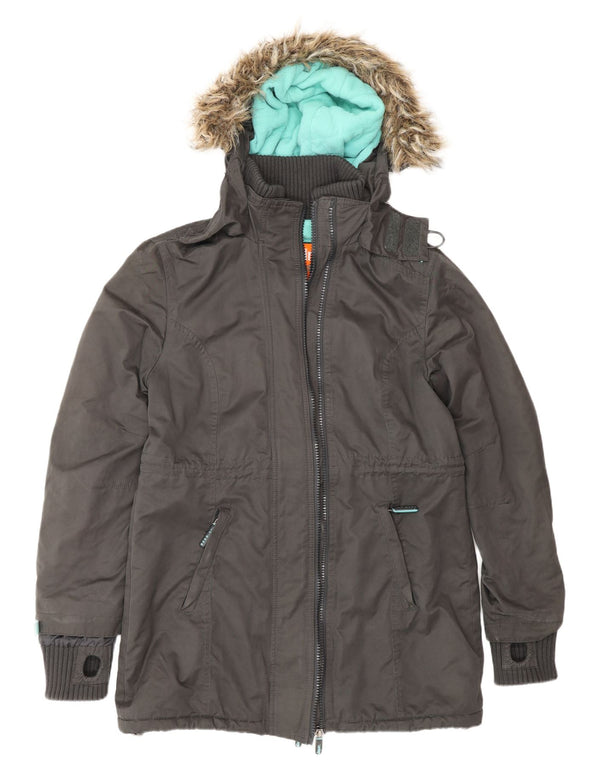 Мужская ветровка с капюшоном Superdry The Windcheater UK 42 XL Серая