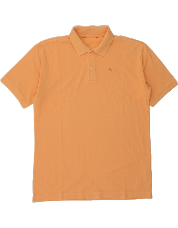 KAPPA Mens Polo Shirt XL Orange Cotton Vintage Kappa and Second-Hand Kappa from Messina Hembry 