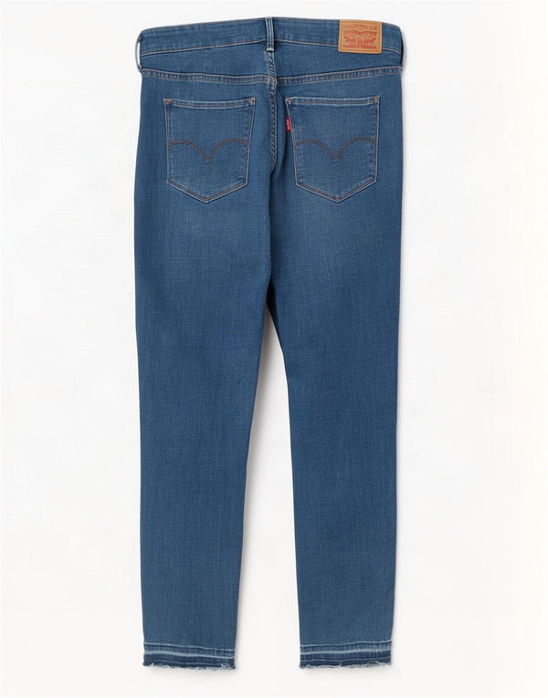 Женские джинсы скинни Levi's 311 с завышенной талией США 18 2XL W36 L28 Синие