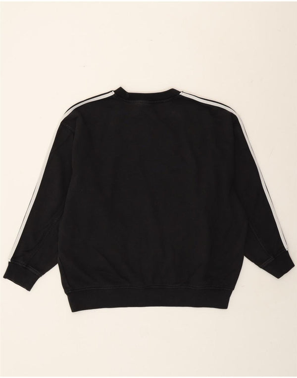Женский свитер оверсайз Adidas UK 6 XS, черный хлопок