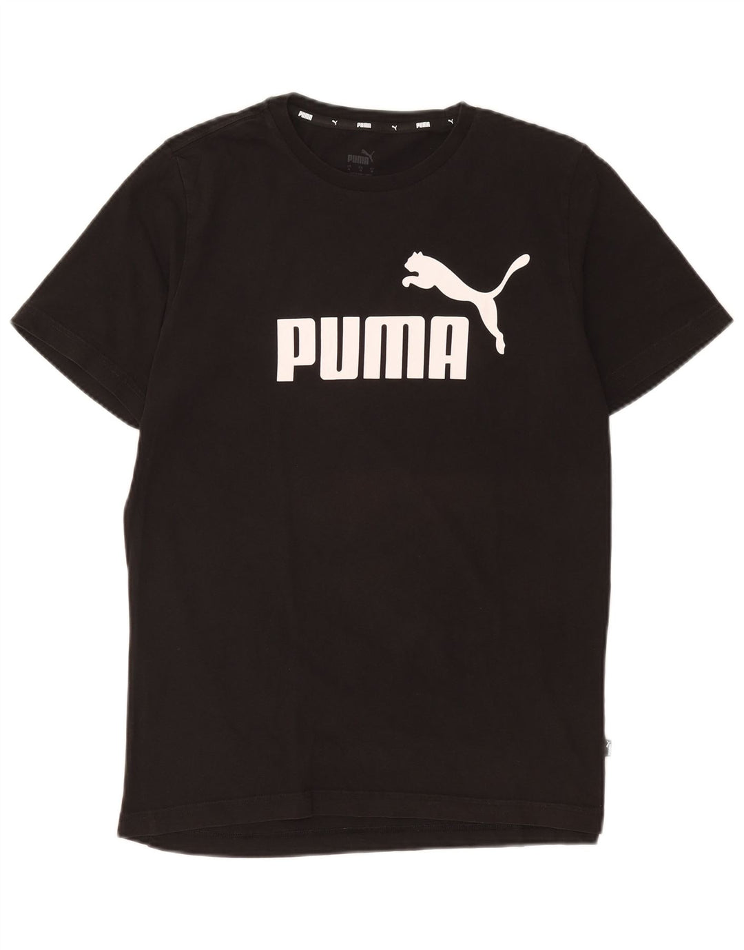 Мужская футболка с рисунком Puma, средний черный