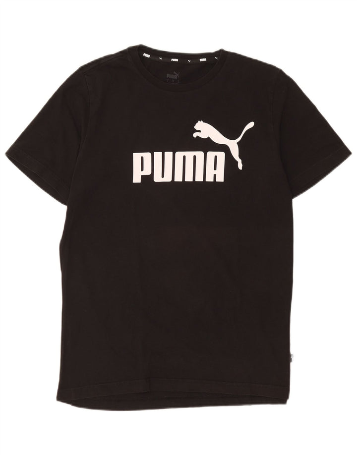Мужская футболка с рисунком Puma, средний черный