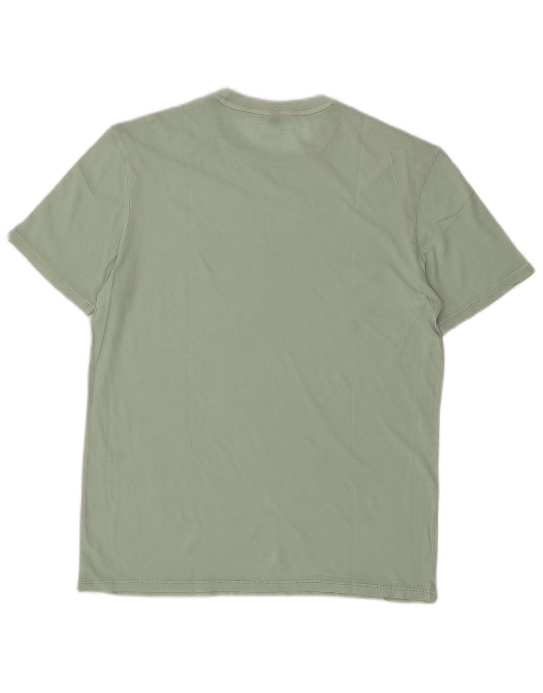 ARMANI JEANS Мужская футболка Top Small Green Cotton