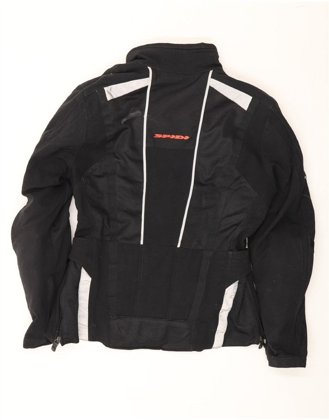SPIDI Womens Racer Jacket UK 14 Medium Black Vintage Spidi and Second-Hand Spidi from Messina Hembry 