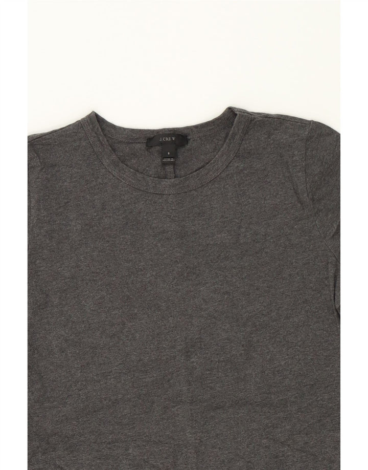J. CREW Womens A-Line Dress UK 10 Small Grey Cotton Vintage J. Crew and Second-Hand J. Crew from Messina Hembry 