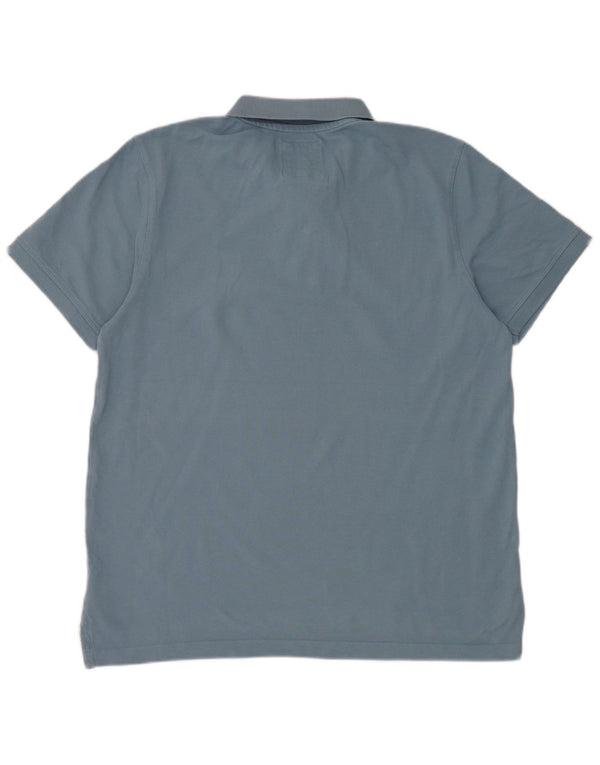 Мужская рубашка-поло Crew Clothing XL, синяя, хлопок